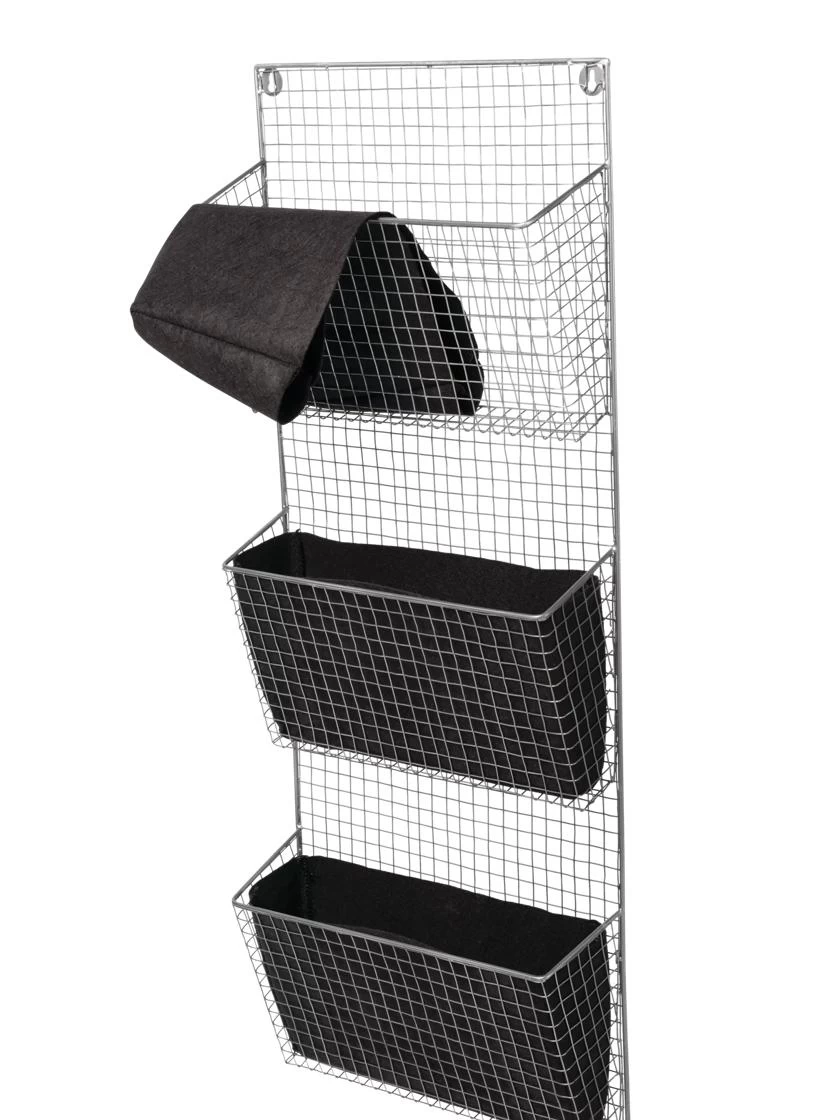 Wire Wall Pockets Vertical Gardens 6 Wire Wall Pockets Vertical Gardens - Image 6