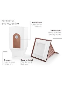 Chateau Bird House -Outdoor Garden Care Shop 8609502 04v