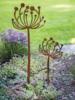 Queen Anne's Lace Garden Stake Set Of 2 6 Queen Anne's Lace Garden Stake Set Of 2 -Outdoor Garden Care Shop 8610210 0105 tif