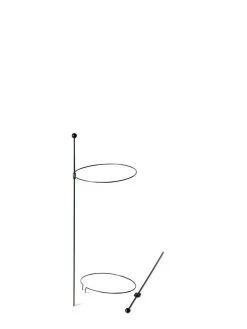 Peacock Mini Plant Support Rings 8", Set Of 2 -Outdoor Garden Care Shop 8610387 9571 tif