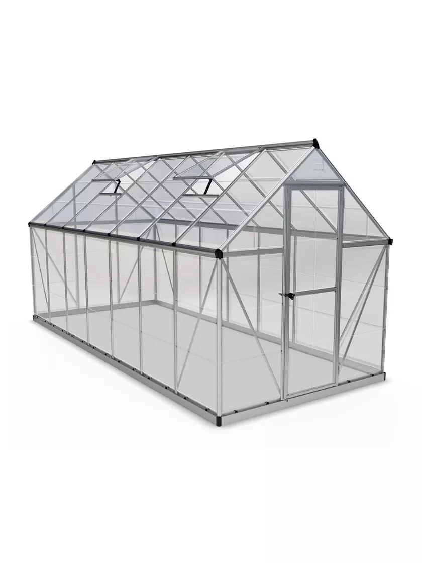 Canopia® By Palram Harmony™ Greenhouse, 6' X 14' 1 Canopia® By Palram Harmony™ Greenhouse, 6' X 14'