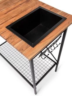 Small Space Potting Table -Outdoor Garden Care Shop 8611003 1050