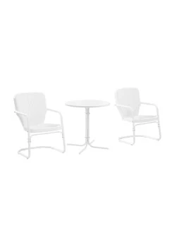 Crosley Ridgeland 3-piece Outdoor Bistro Set -Outdoor Garden Care Shop 8611594 wt 39v