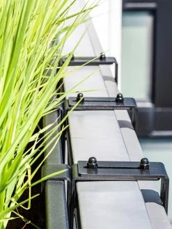 Veradek Metallic Series Railing Planters -Outdoor Garden Care Shop 8611610 01v