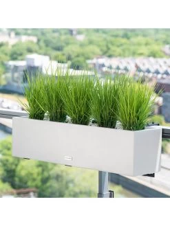 Veradek Metallic Series Railing Planters