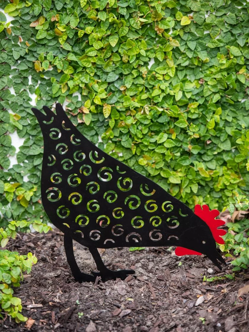 Chicken Friends Garden Stake 2 Chicken Friends Garden Stake - Image 2