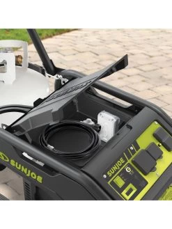 Sun Joe® 4,100/3,300-Running Watt Propane Powered Portable Generator W/24VBattery Starter -Outdoor Garden Care Shop 8612525 05v