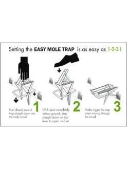 Easy Mole Trap -Outdoor Garden Care Shop 8612557 04v 1