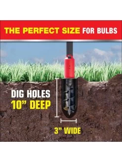 Rotoshovel Battery-Operated Garden Auger -Outdoor Garden Care Shop 8612719 08v