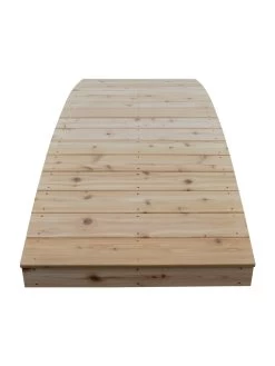 Plank Garden Bridge Unfinished 3' X 8' 8 Plank Garden Bridge Unfinished 3' X 8' -Outdoor Garden Care Shop 8613100 02v