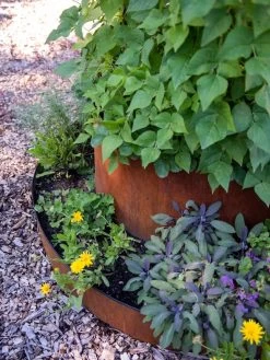 Birdies™ Corten Steel Tiered Round Raised Bed Kit, Tall 6 Birdies™ Corten Steel Tiered Round Raised Bed Kit, Tall -Outdoor Garden Care Shop 8613245 0195