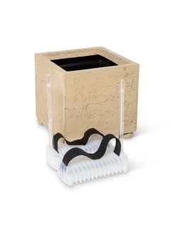 Self-Watering LavaStone® Modern Square -Outdoor Garden Care Shop 8613258 4193