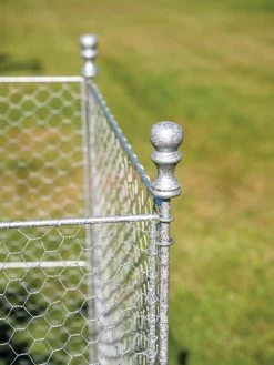 Tall Chicken Wire Critter Fence Extension Panel, Set Of 2 21 Tall Chicken Wire Critter Fence Extension Panel, Set Of 2 -Outdoor Garden Care Shop 8613260 0082