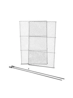 Tall Chicken Wire Critter Fence Extension Panel, Set Of 2 27 Tall Chicken Wire Critter Fence Extension Panel, Set Of 2 -Outdoor Garden Care Shop 8613262 6063 tall chicken wire critter fence extension panel set of 2 galvanized