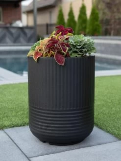 Arden Round Planter -Outdoor Garden Care Shop 8613267 02V tif
