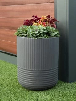 Arden Round Planter -Outdoor Garden Care Shop 8613267 07V tif