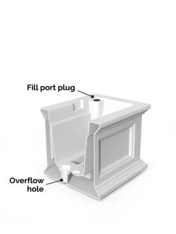 Fairfield Self-Watering Window Box, 2’ 16 Fairfield Self-Watering Window Box, 2’ -Outdoor Garden Care Shop 8613268 04V tif