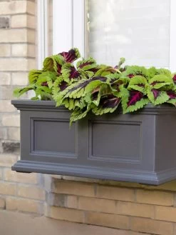 Fairfield Self-Watering Window Box, 2’ 11 Fairfield Self-Watering Window Box, 2’ -Outdoor Garden Care Shop 8613268 08V tif