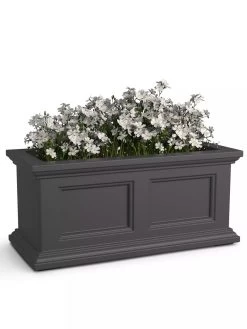 Fairfield Self-Watering Window Box, 2’ 12 Fairfield Self-Watering Window Box, 2’ -Outdoor Garden Care Shop 8613268 09V tif