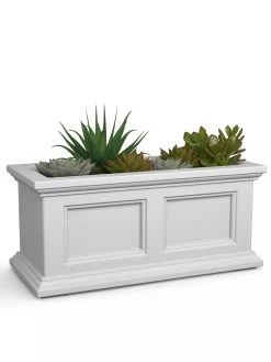 Fairfield Self-Watering Window Box, 2’ 13 Fairfield Self-Watering Window Box, 2’ -Outdoor Garden Care Shop 8613268 12V tif