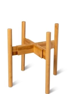 Adjustable Bamboo Plant Stand, Set Of 2 9 Adjustable Bamboo Plant Stand, Set Of 2 -Outdoor Garden Care Shop 8613292 7071
