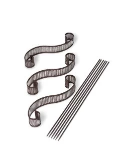 Scroll Linking Stakes, Set Of 3 -Outdoor Garden Care Shop 8613321 5899