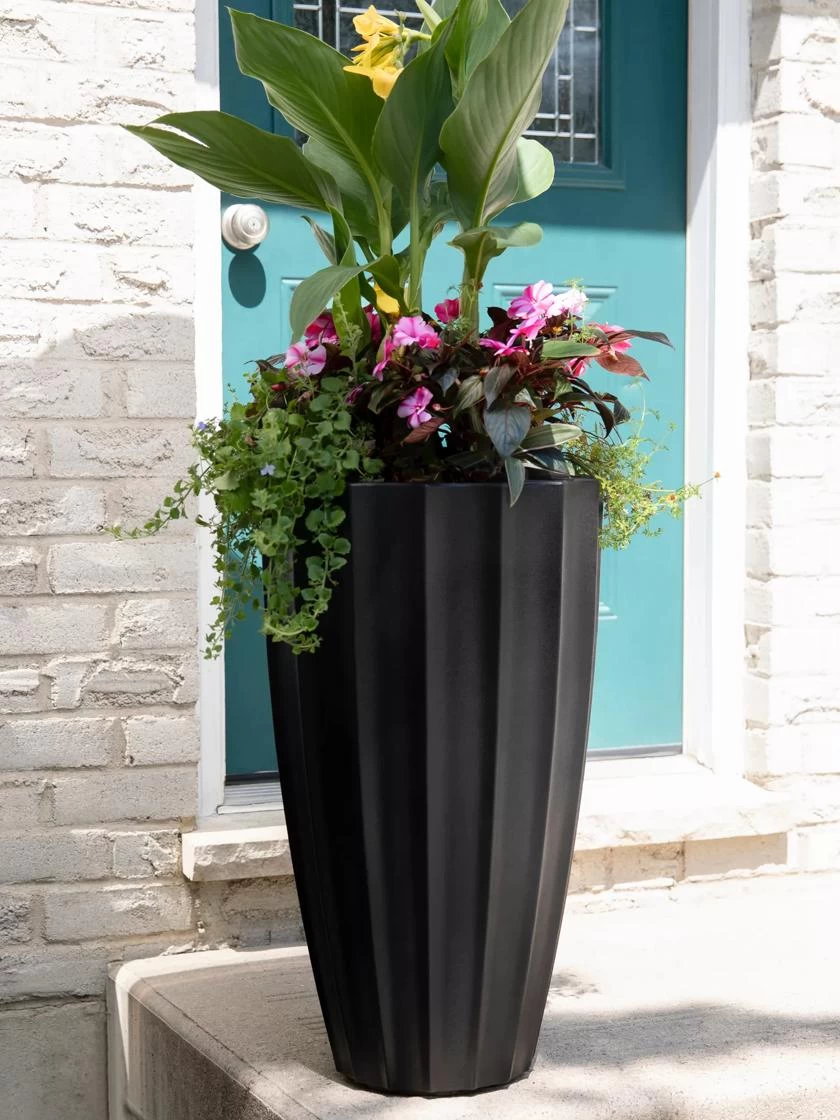 Sedona Tall Planter, 28" Height 1 Sedona Tall Planter, 28" Height