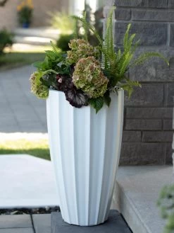 Sedona Tall Planter, 28" Height 11 Sedona Tall Planter, 28" Height -Outdoor Garden Care Shop 8613525 05V