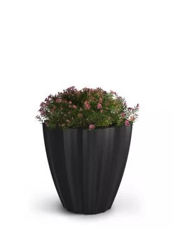 Sedona Round Planter, 18" Diameter 10 Sedona Round Planter, 18" Diameter -Outdoor Garden Care Shop 8613526 02V