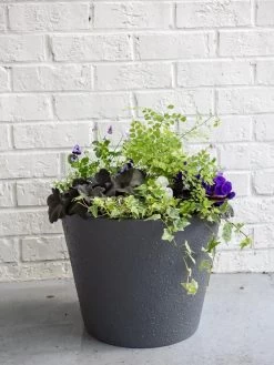Self-Watering FiberStone Planters -Outdoor Garden Care Shop 8613676 8646 self watering fiber clay pot 17 inches