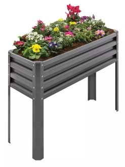 Metal Double Height Raised Garden Bed 8 Metal Double Height Raised Garden Bed -Outdoor Garden Care Shop 8613688 01V 3 4