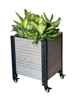 Mobile Deep Root Corner Planter 8 Mobile Deep Root Corner Planter -Outdoor Garden Care Shop 8614266 01V
