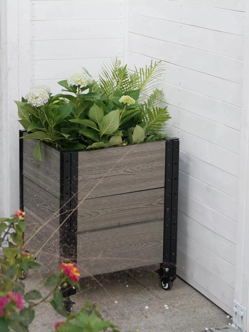Mobile Deep Root Corner Planter 2 Mobile Deep Root Corner Planter - Image 2
